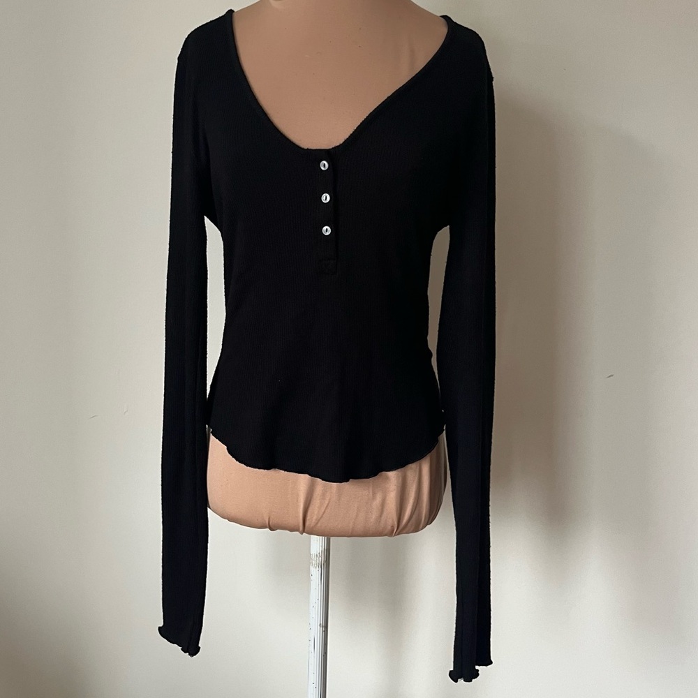 Free People Intimately Keep It Basic Black Layeri… - image 4